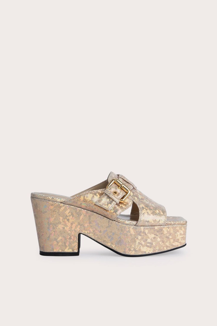 Shoes BY FAR  | Lenka Disco Ball Hologram Leather